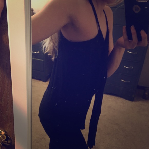 Dillard’s Top with Neckline Fringe - Picture 3 of 3